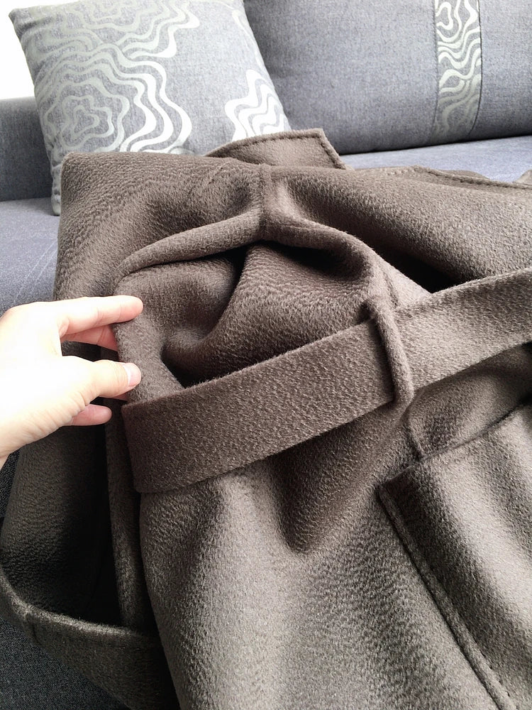 Casual Big Coat Lapel Long Seelve