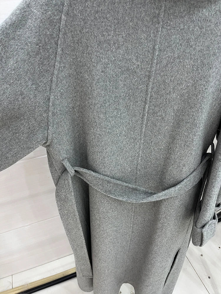 Coat Winter Jacket Natural Fox Fur Collar