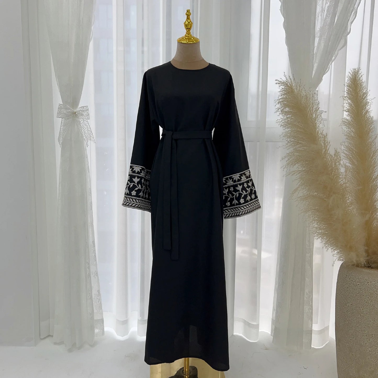 Cotton Linen Abaya