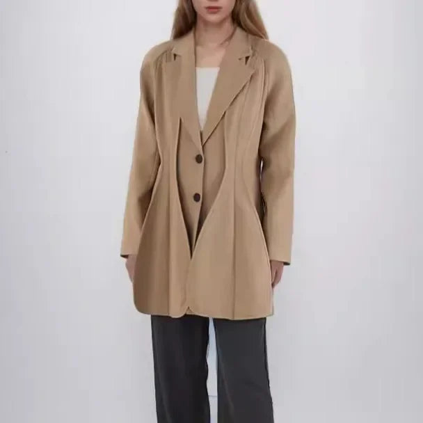 High-end Light Brown Blazer