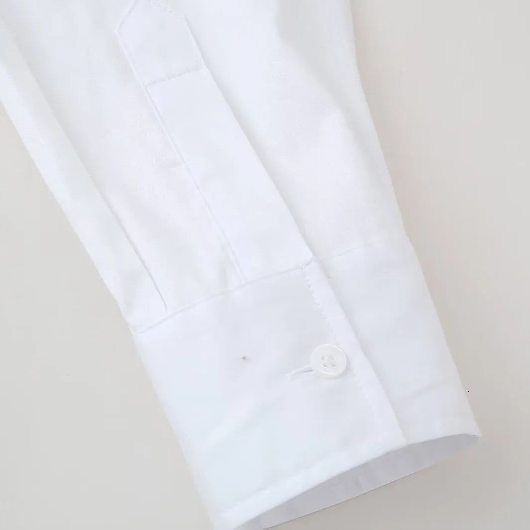 Polo Collar Long Sleeve Shirt