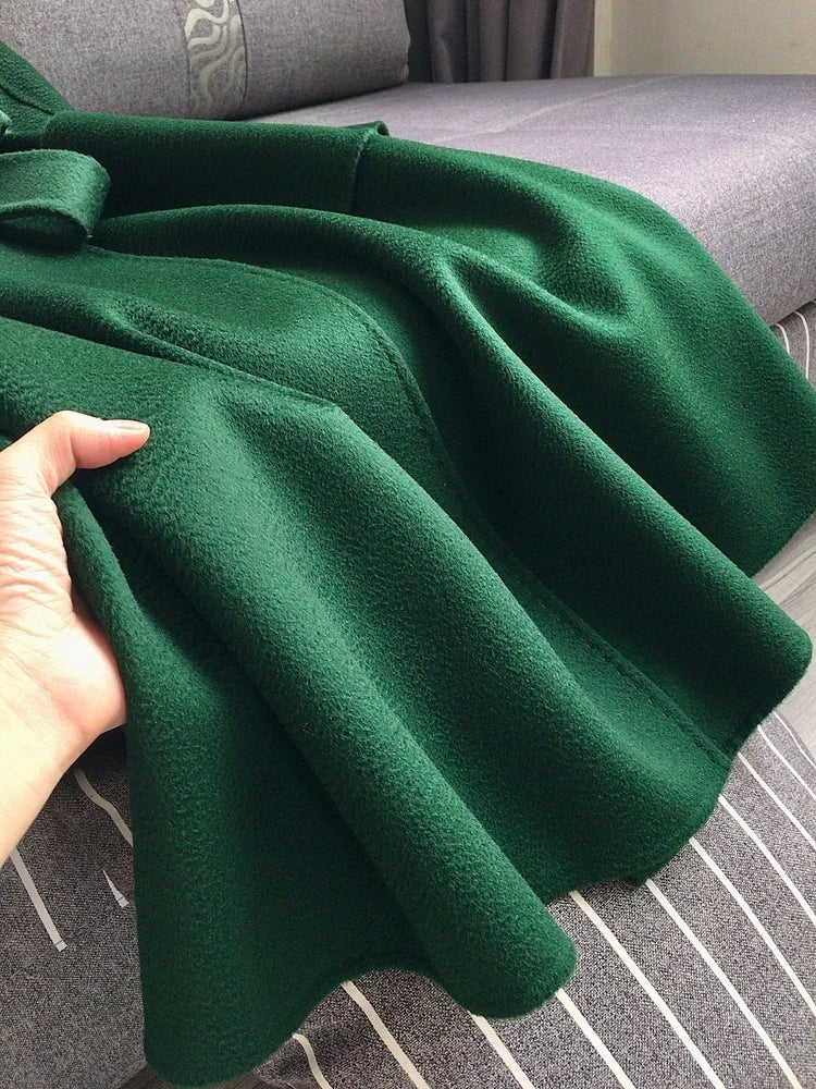 Casual Big Coat Lapel Long Seelve