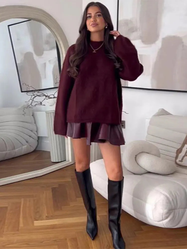 Coat Casual Long Sleeves Winter