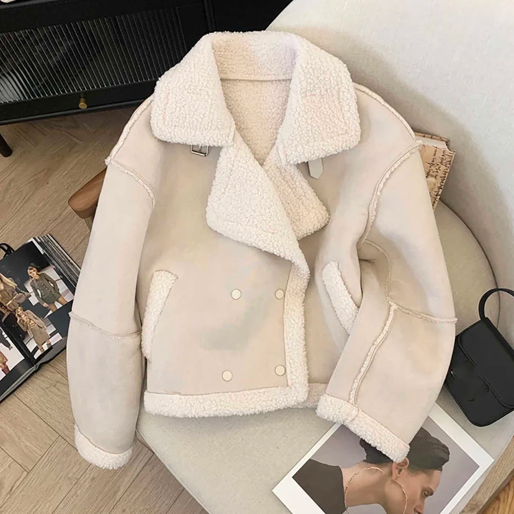 Faux Fur Jackets Winter Warm