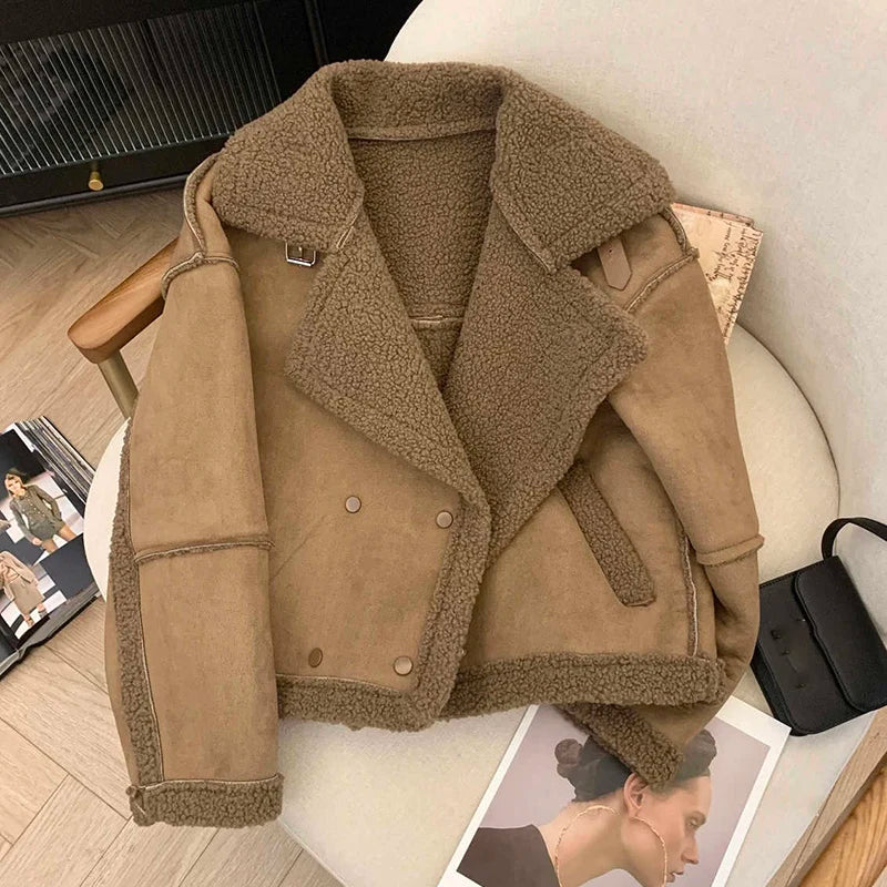 Faux Fur Jackets Winter Warm