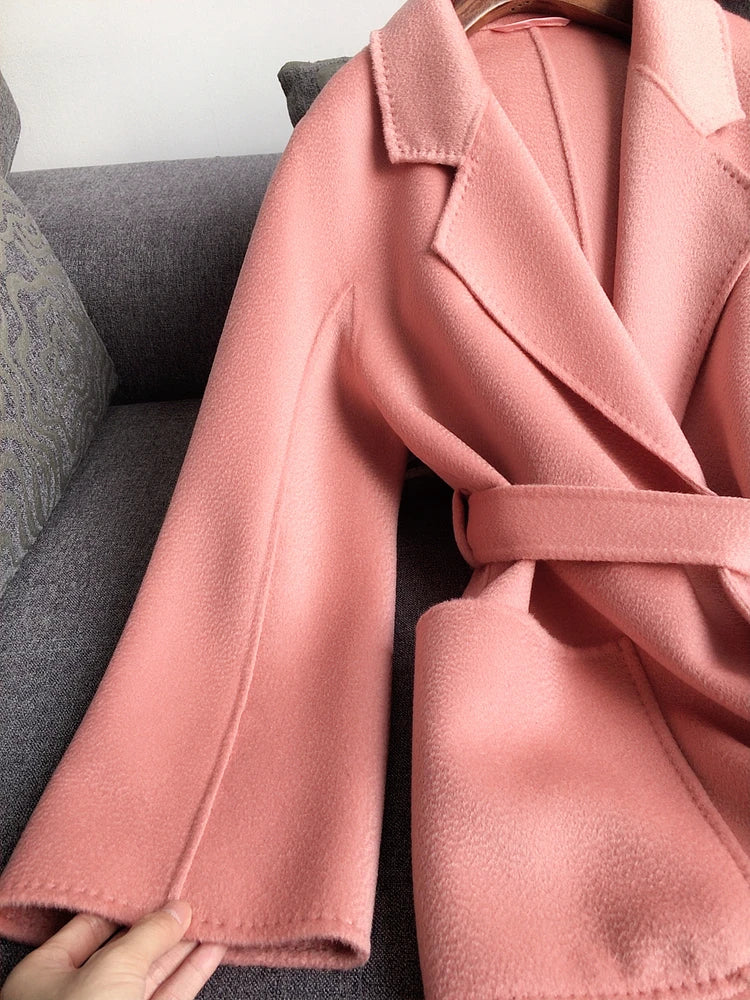 Casual Big Coat Lapel Long Seelve