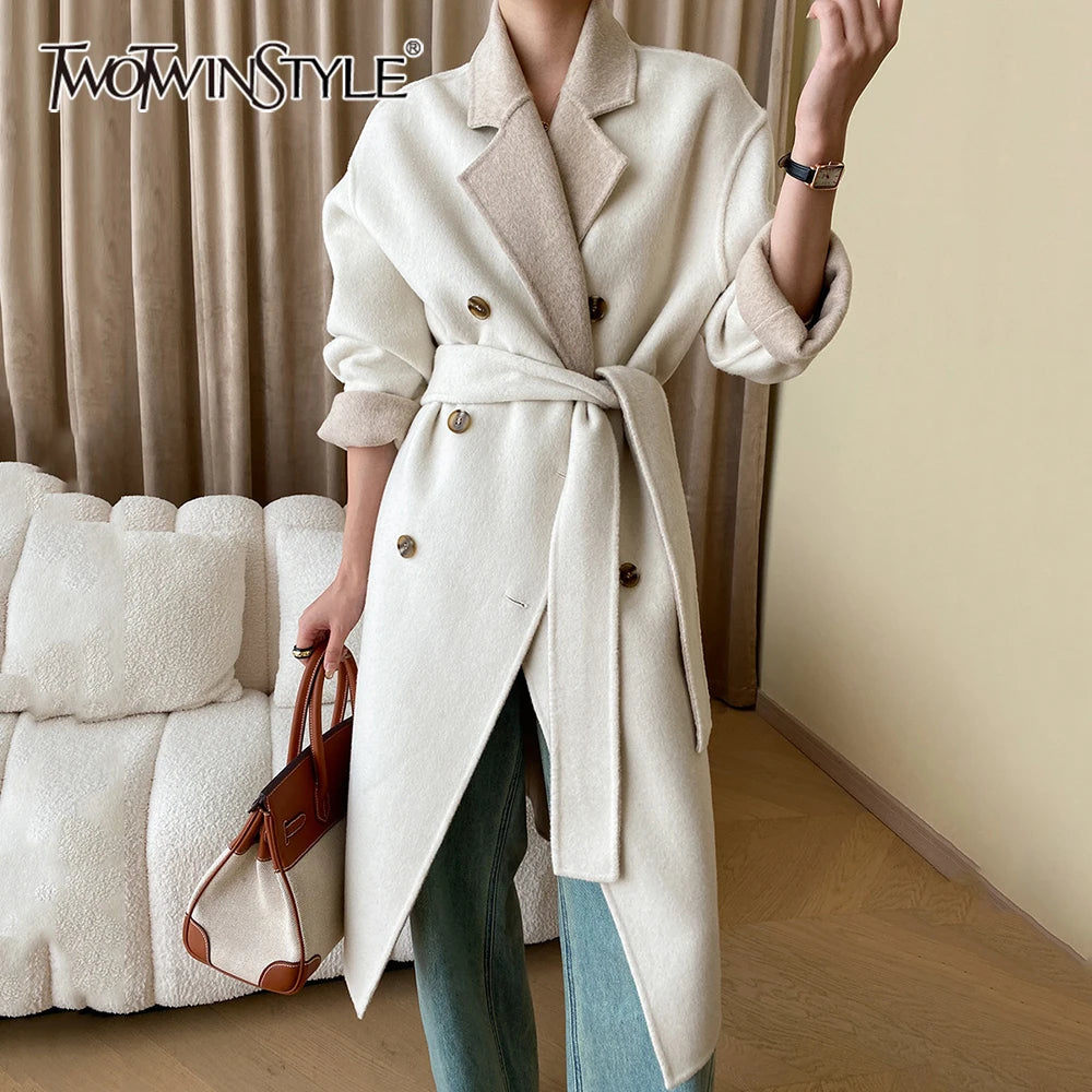 Wear On Both Sides Overcoat