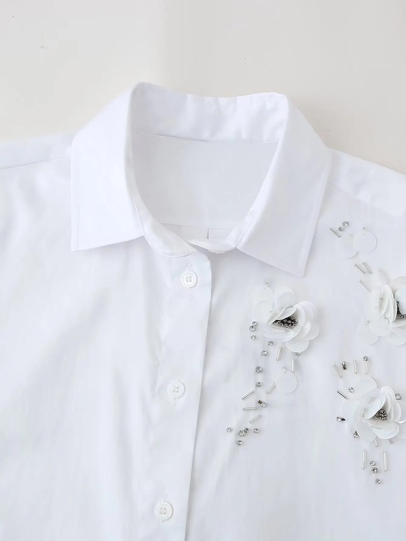 Polo Collar Long Sleeve Shirt