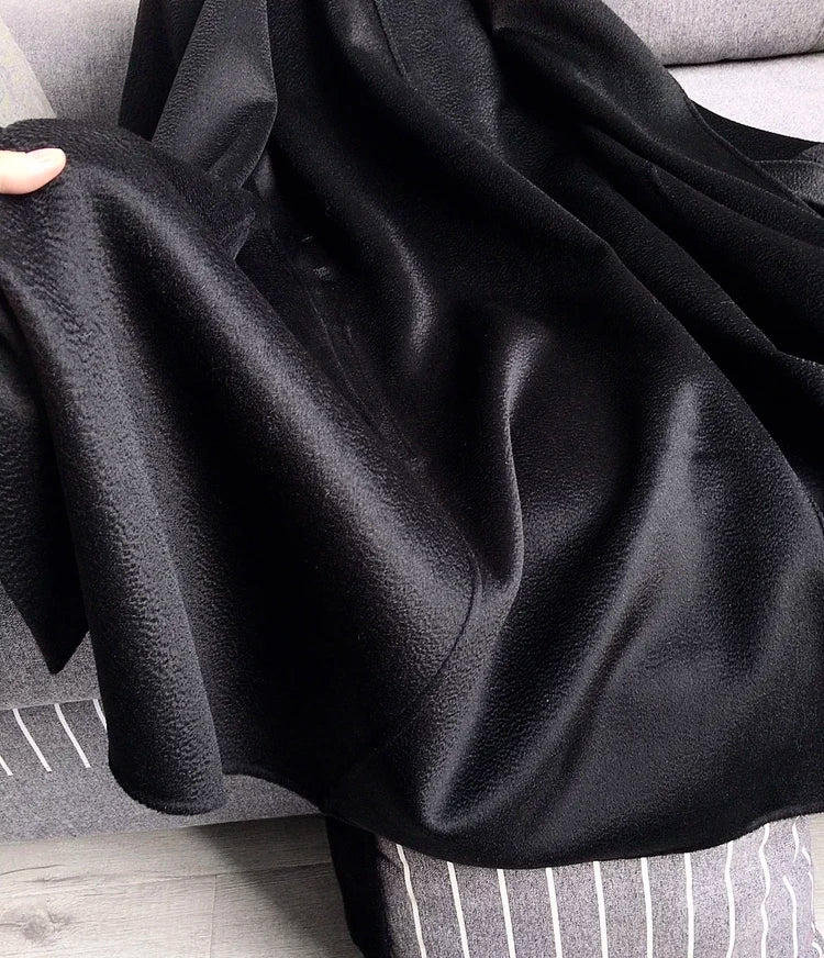 Casual Big Coat Lapel Long Seelve
