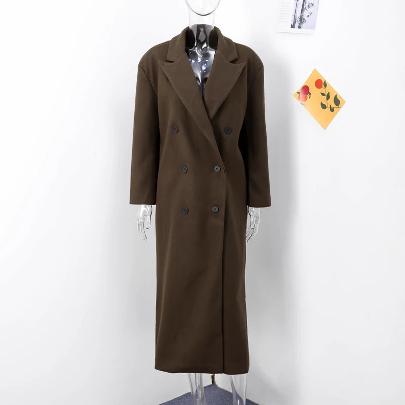Long Coats Vintage Brown