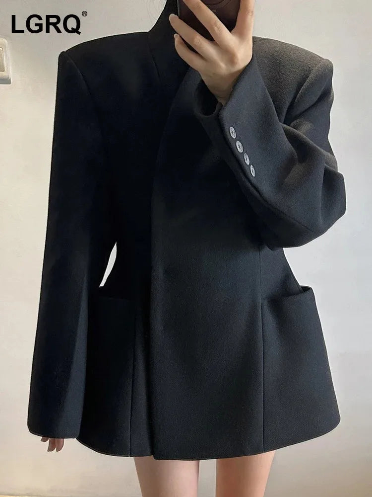 Blazer Stand Collar
