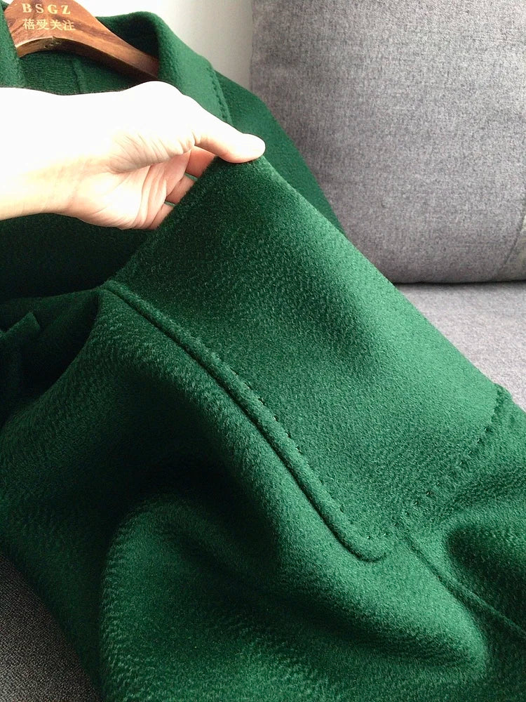 Casual Big Coat Lapel Long Seelve