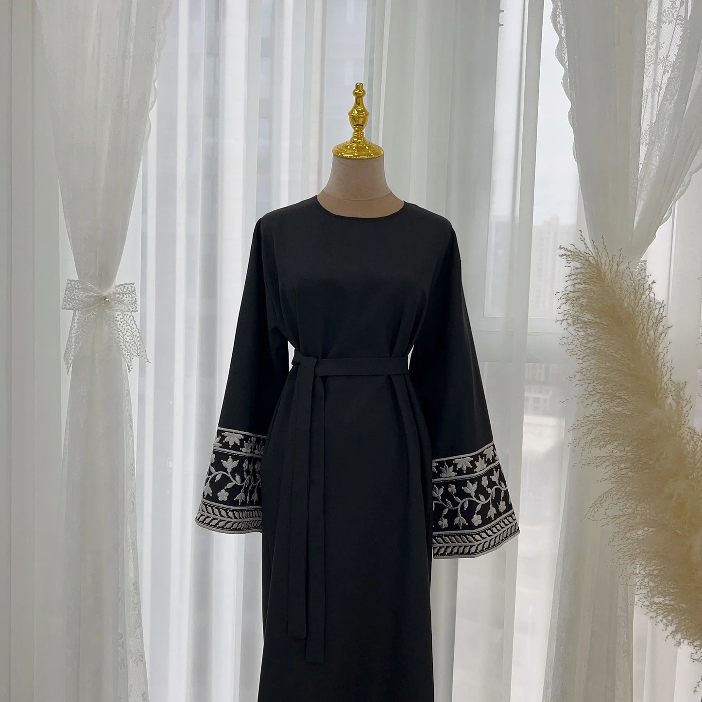 Cotton Linen Abaya