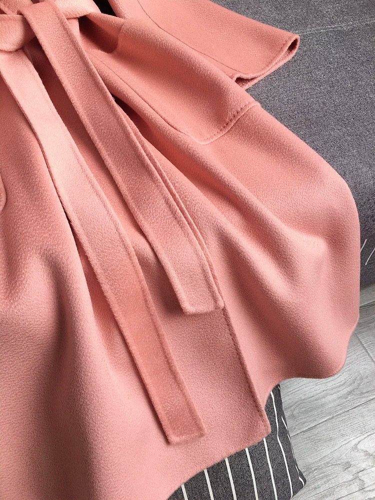 Casual Big Coat Lapel Long Seelve