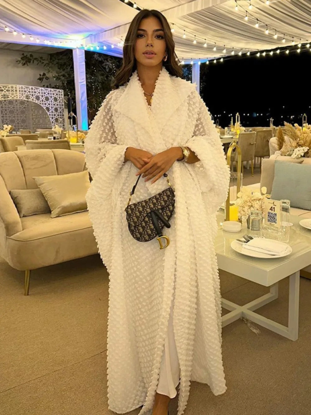 Eid Ramadan Muslim Open Abaya