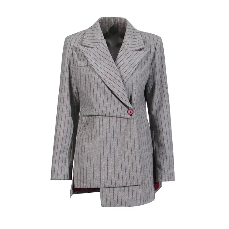 Winter Gray Blazer