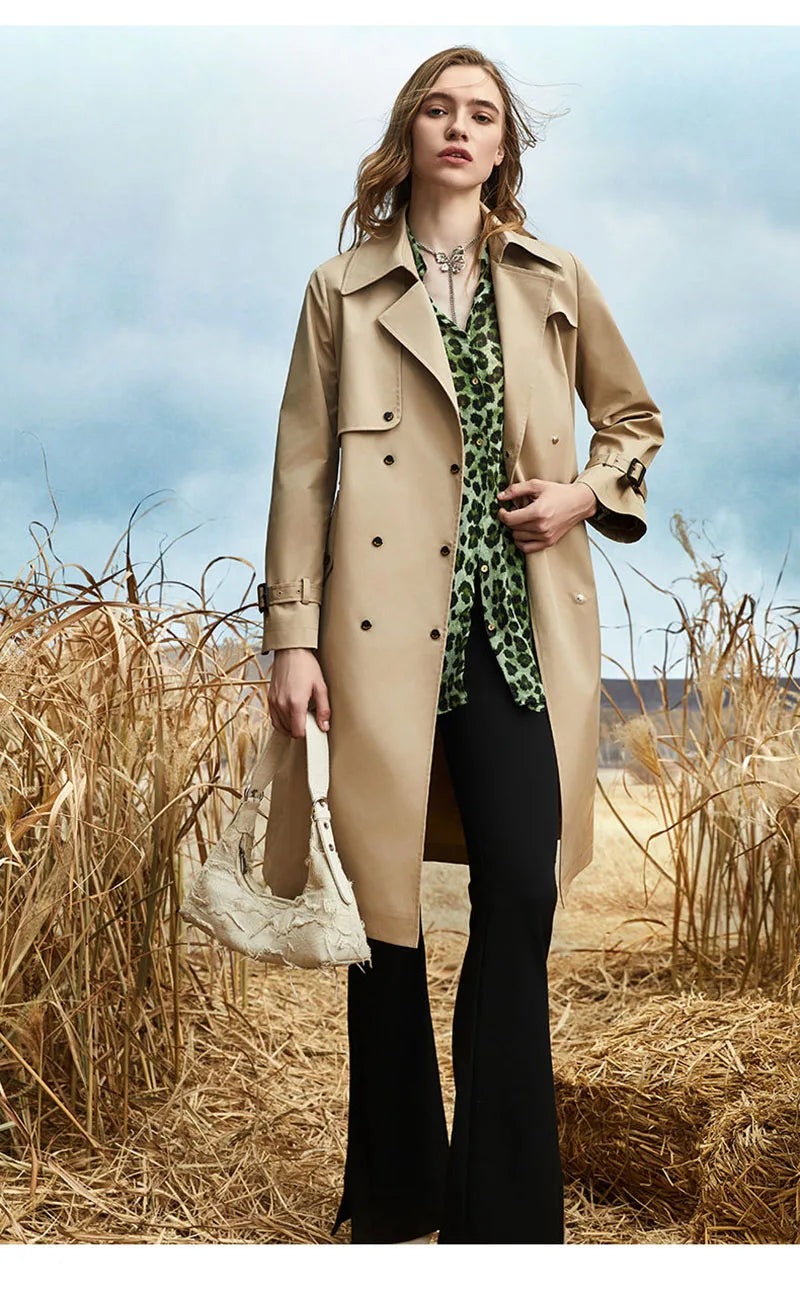 long casual coat spring