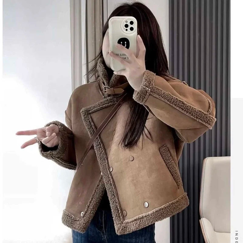 Faux Fur Jackets Winter Warm