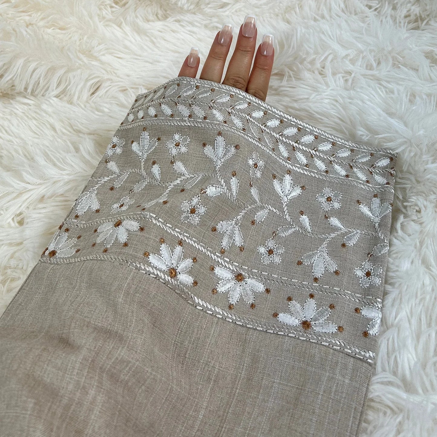 Cotton Linen Abaya