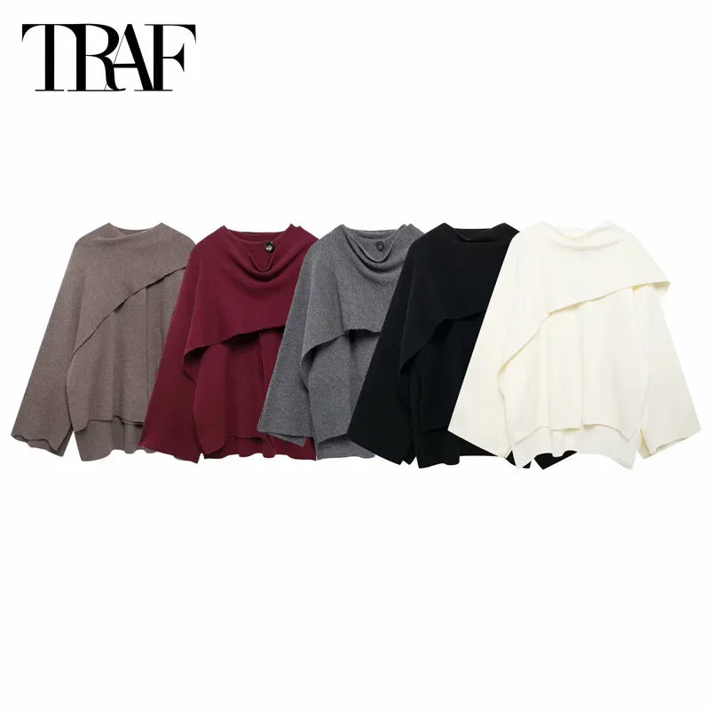 Scarf Cardigan Sweater Winter Coats Long Sleeve Caots Casual