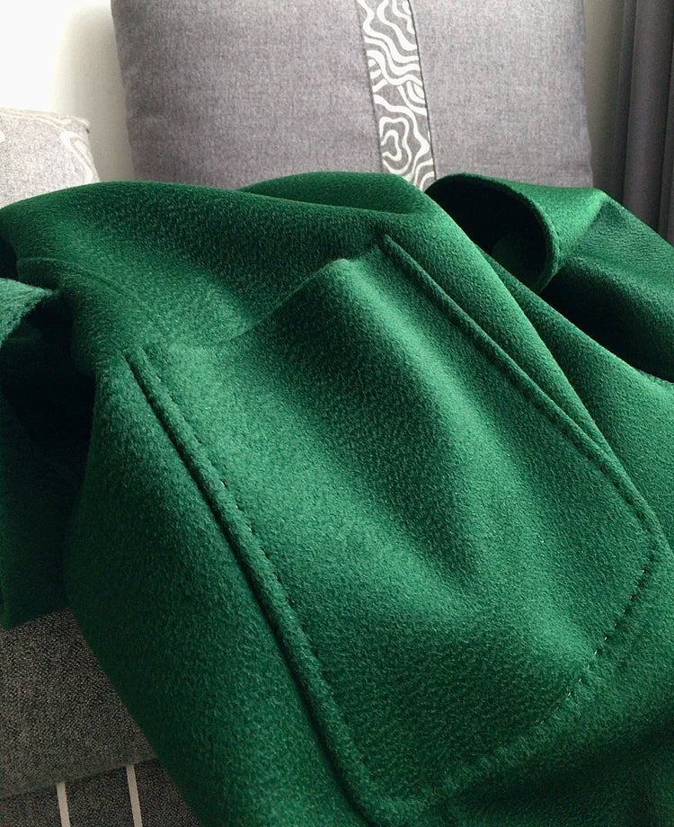Casual Big Coat Lapel Long Seelve