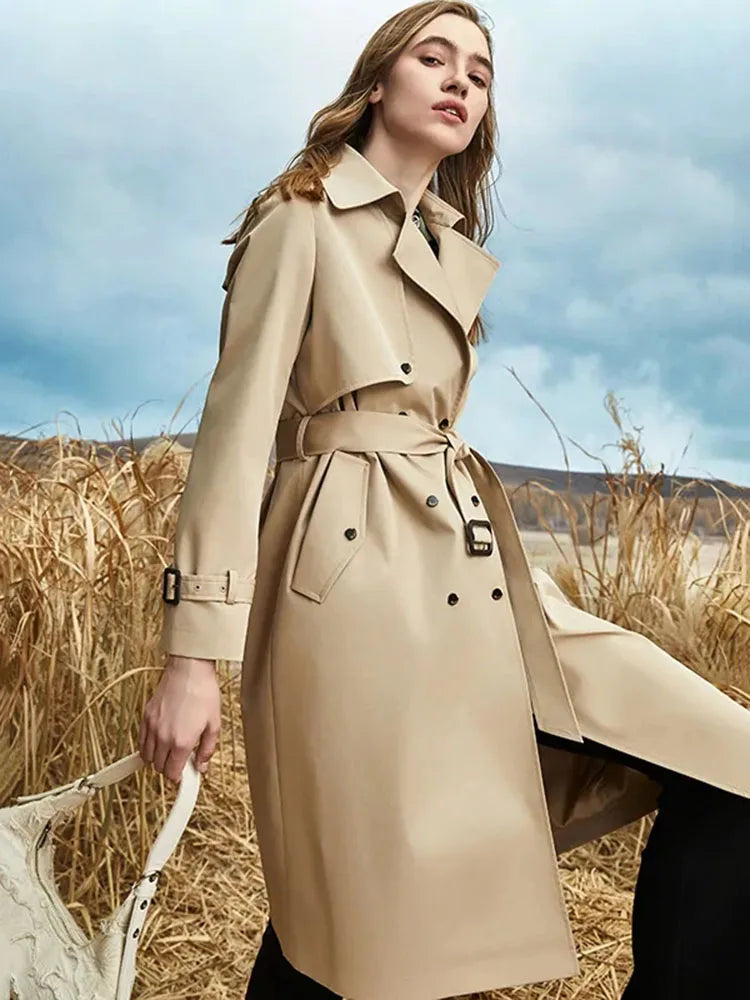 long casual coat spring