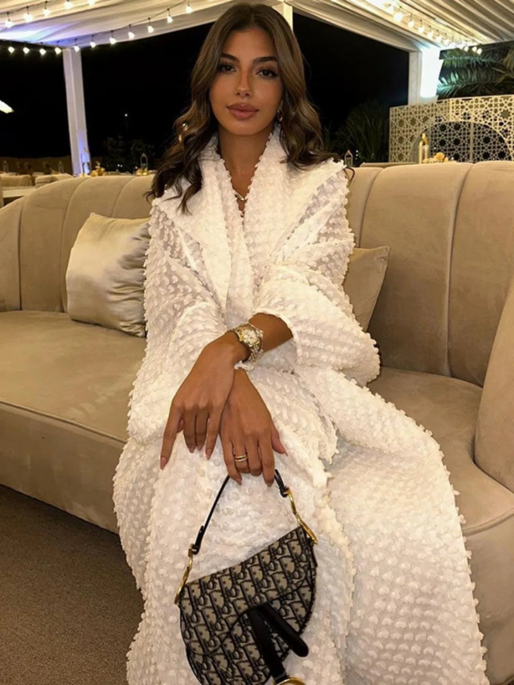 Eid Ramadan Muslim Open Abaya
