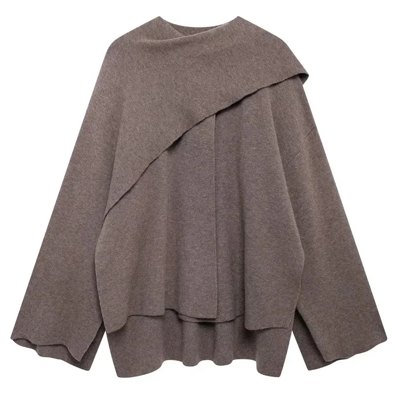 Scarf Cardigan Sweater Winter Coats Long Sleeve Caots Casual
