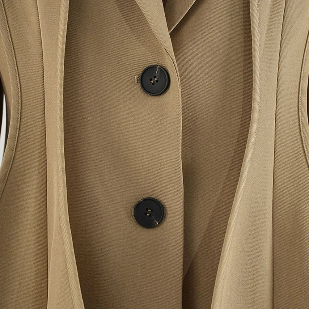 High-end Light Brown Blazer