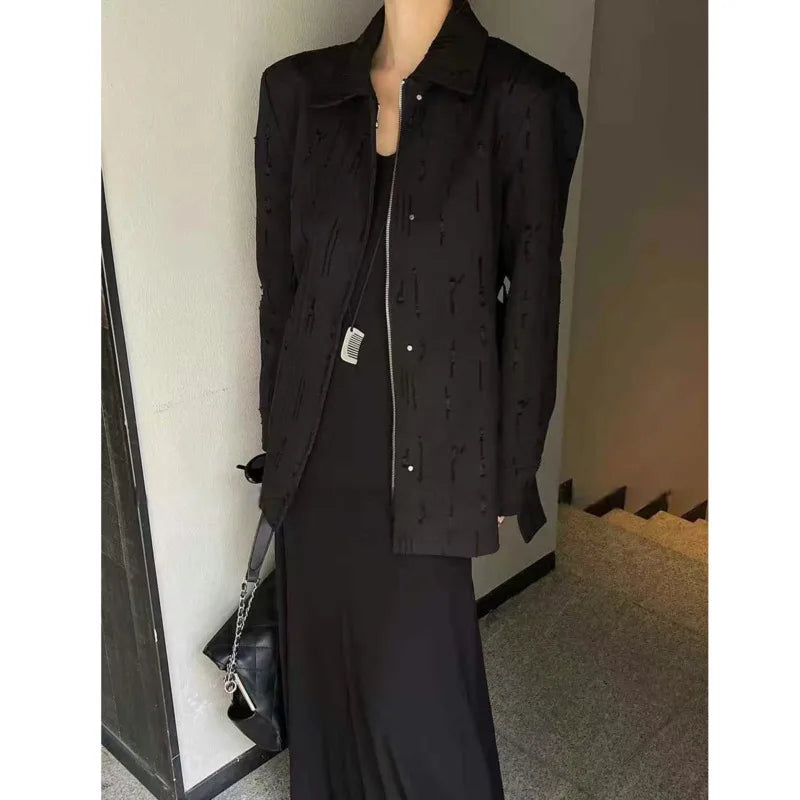 Feminine Minimalist Suit Jacket