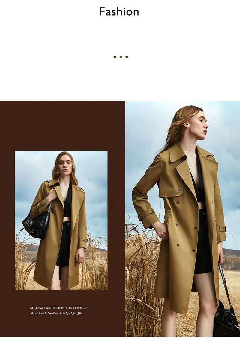 long casual coat spring