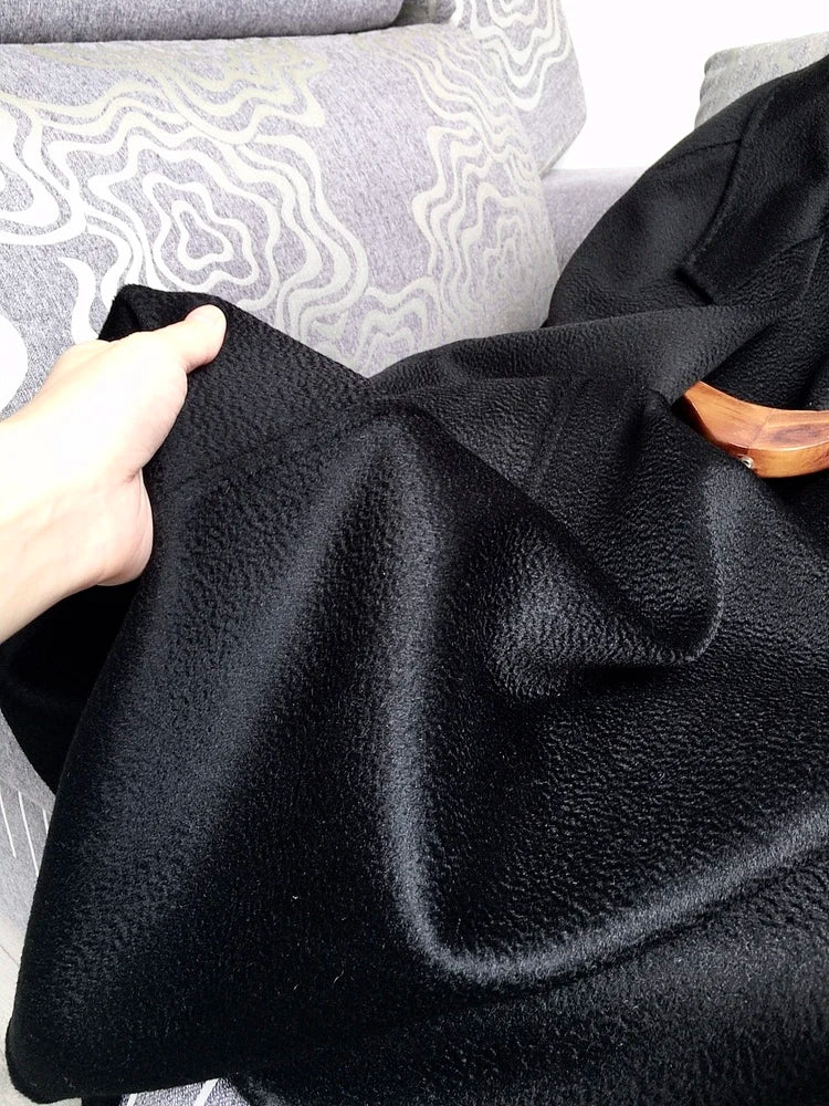 Casual Big Coat Lapel Long Seelve