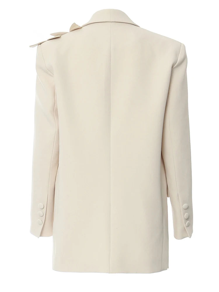 Apricot Color Elegant Blazer