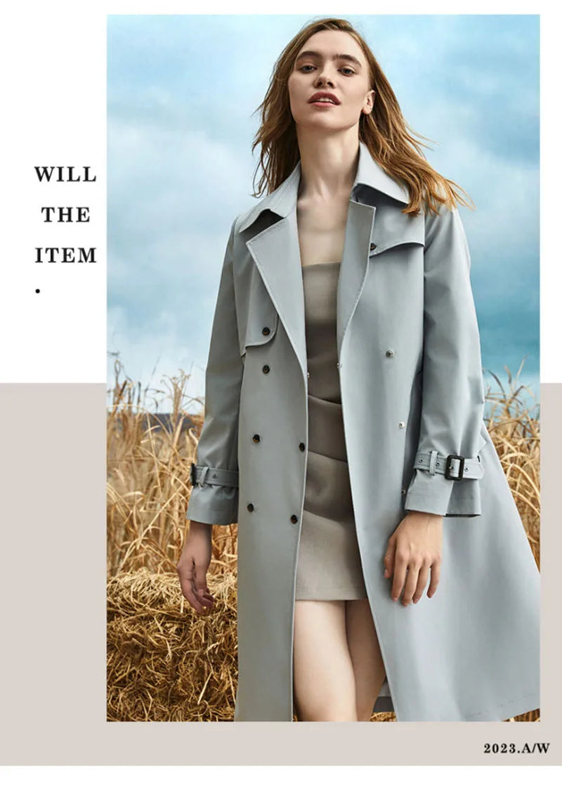long casual coat spring
