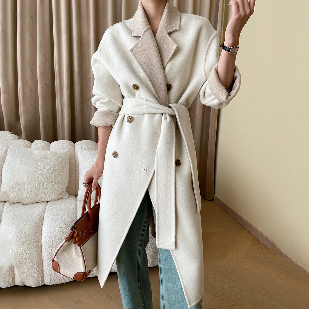 Wear On Both Sides Overcoat