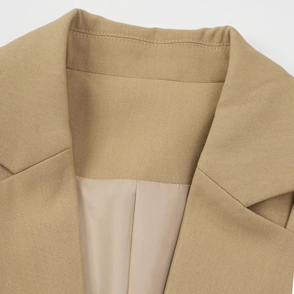 High-end Light Brown Blazer