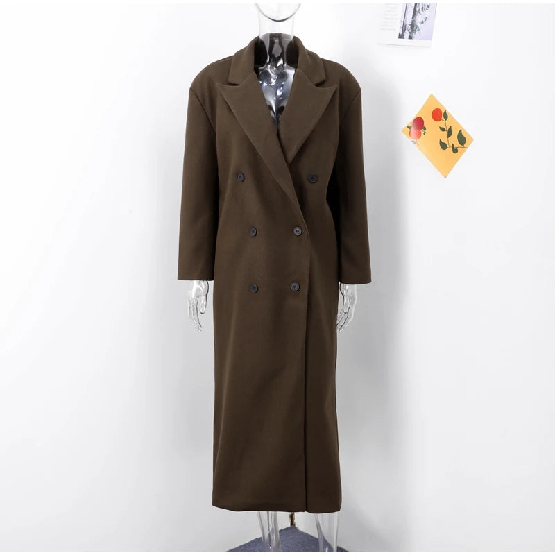 Long Coats Vintage Brown
