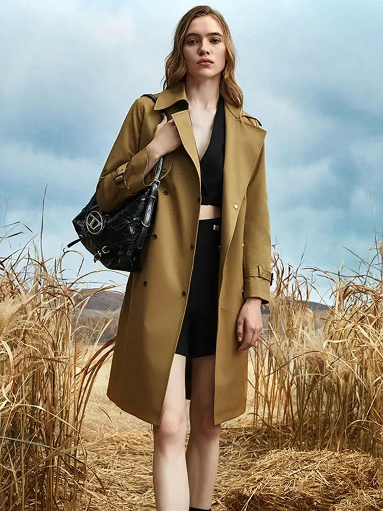 long casual coat spring