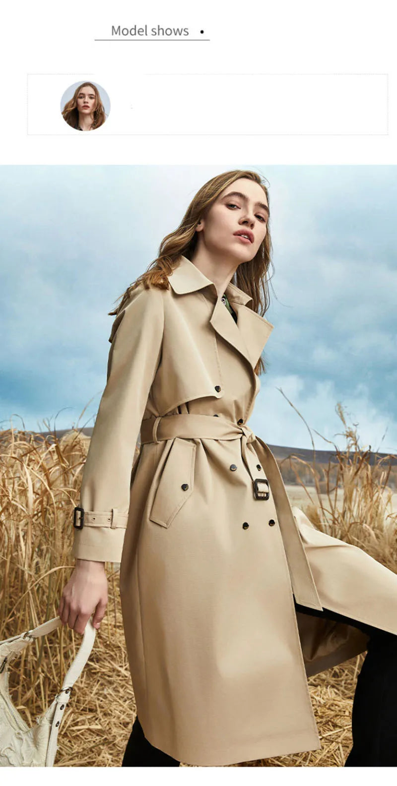 long casual coat spring
