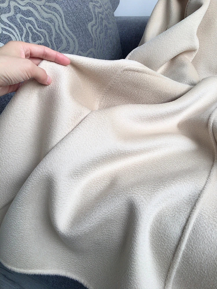Casual Big Coat Lapel Long Seelve