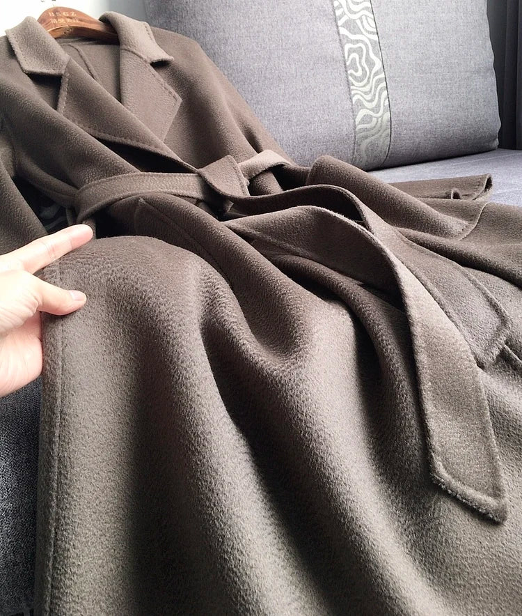 Casual Big Coat Lapel Long Seelve