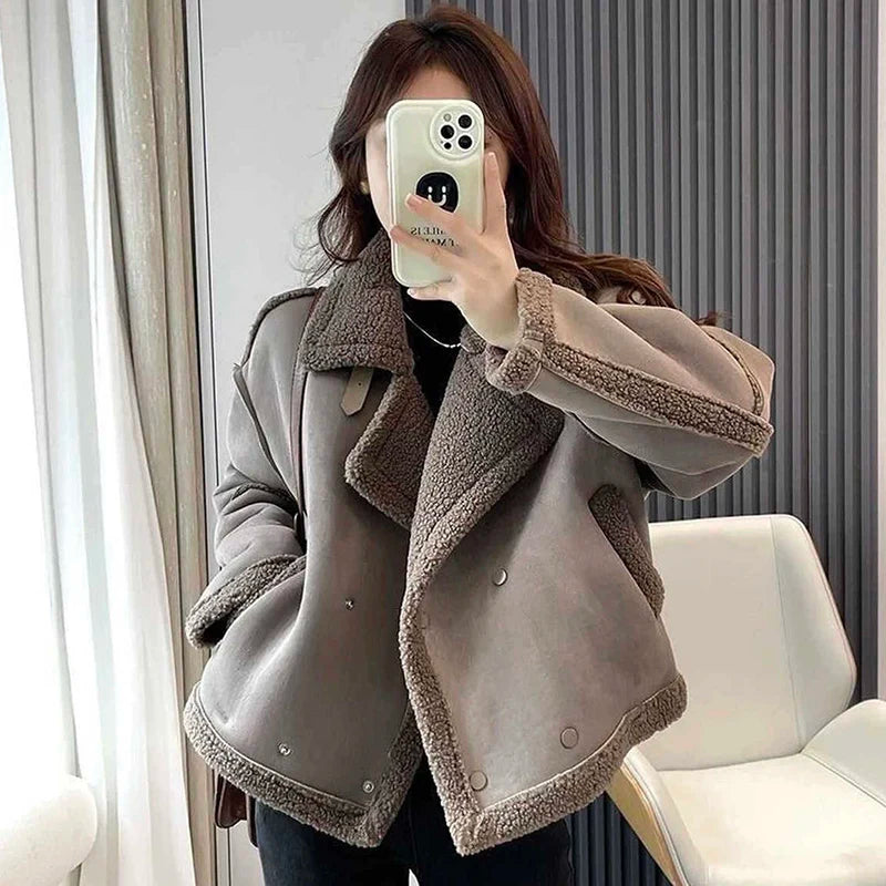 Faux Fur Jackets Winter Warm