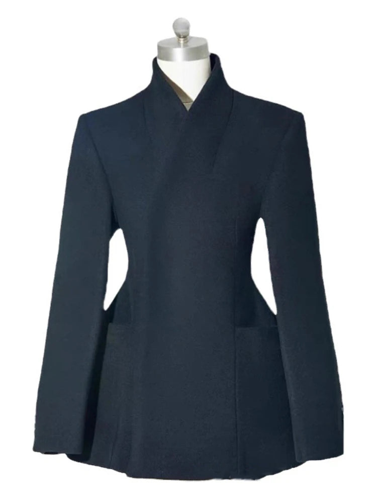 Blazer Stand Collar