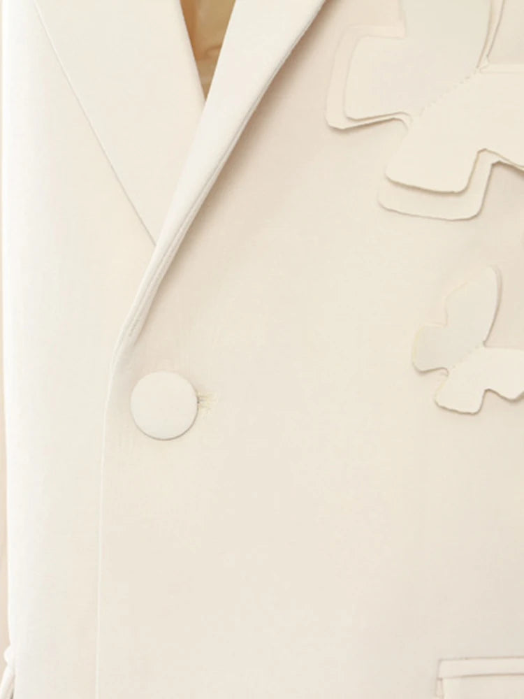 Apricot Color Elegant Blazer