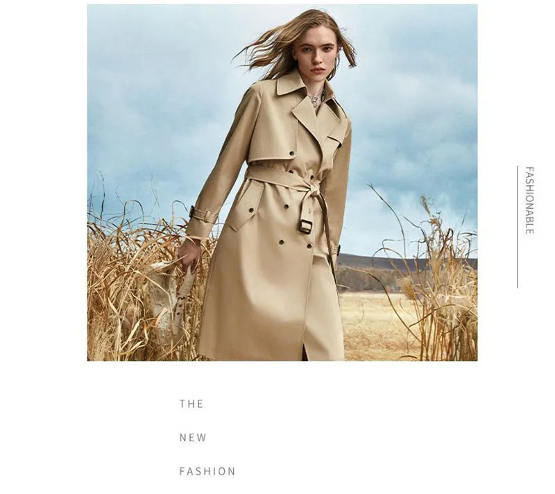 long casual coat spring