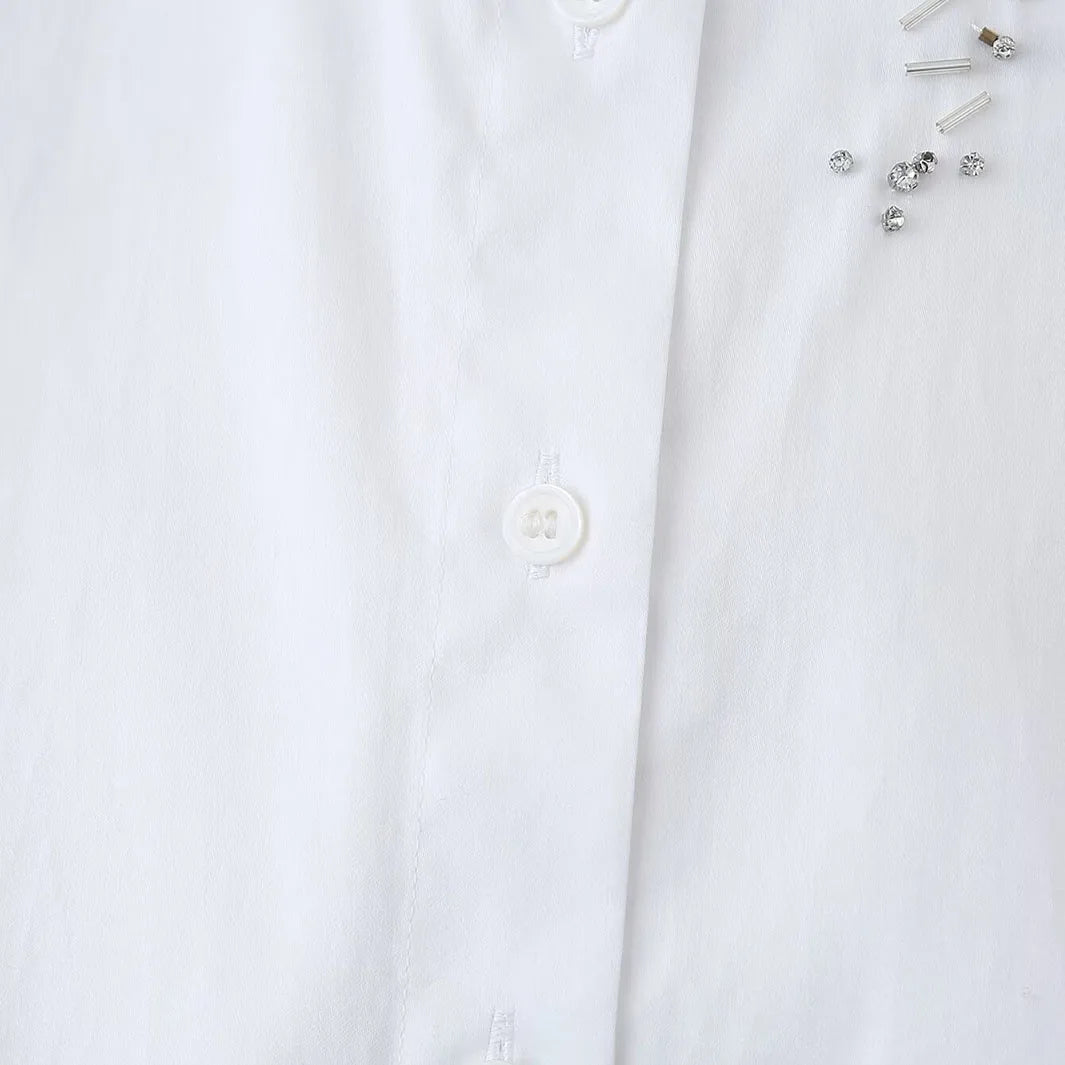 Polo Collar Long Sleeve Shirt