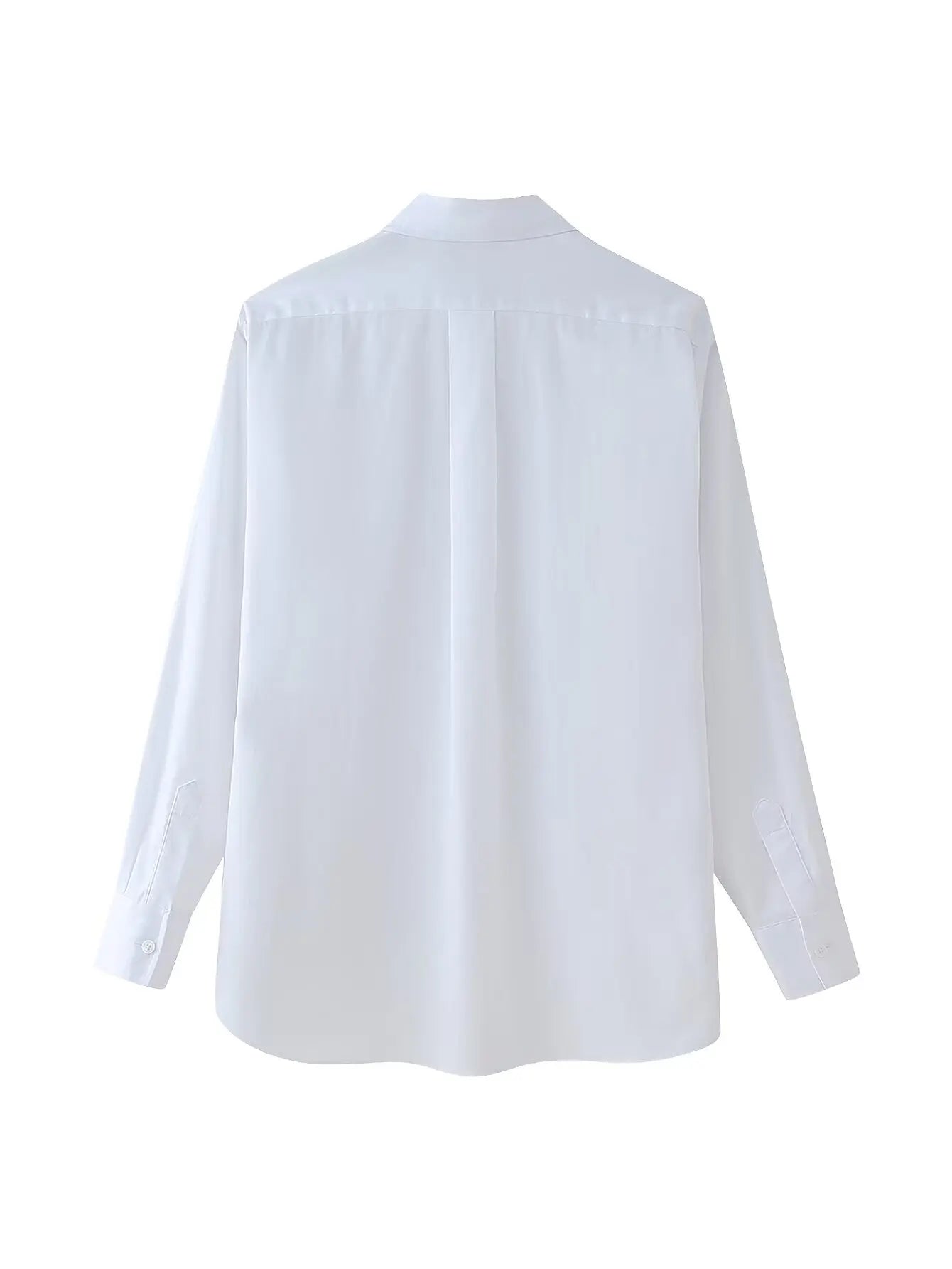 Polo Collar Long Sleeve Shirt
