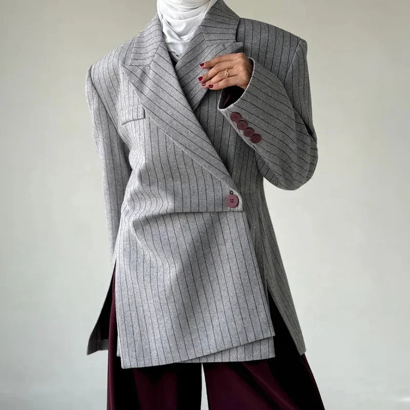 Winter Gray Blazer