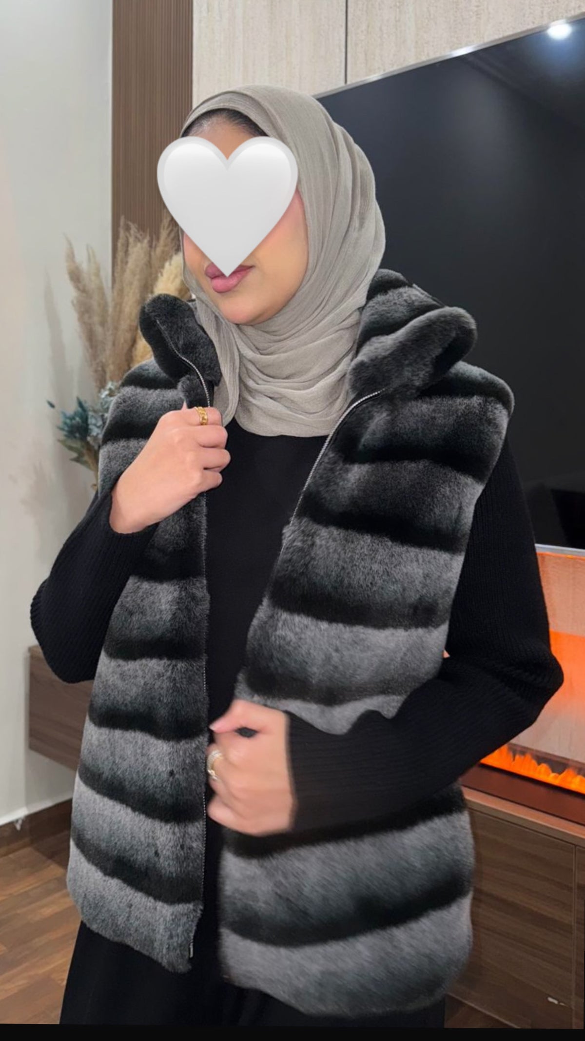 Faux Fur Plush Short Coat