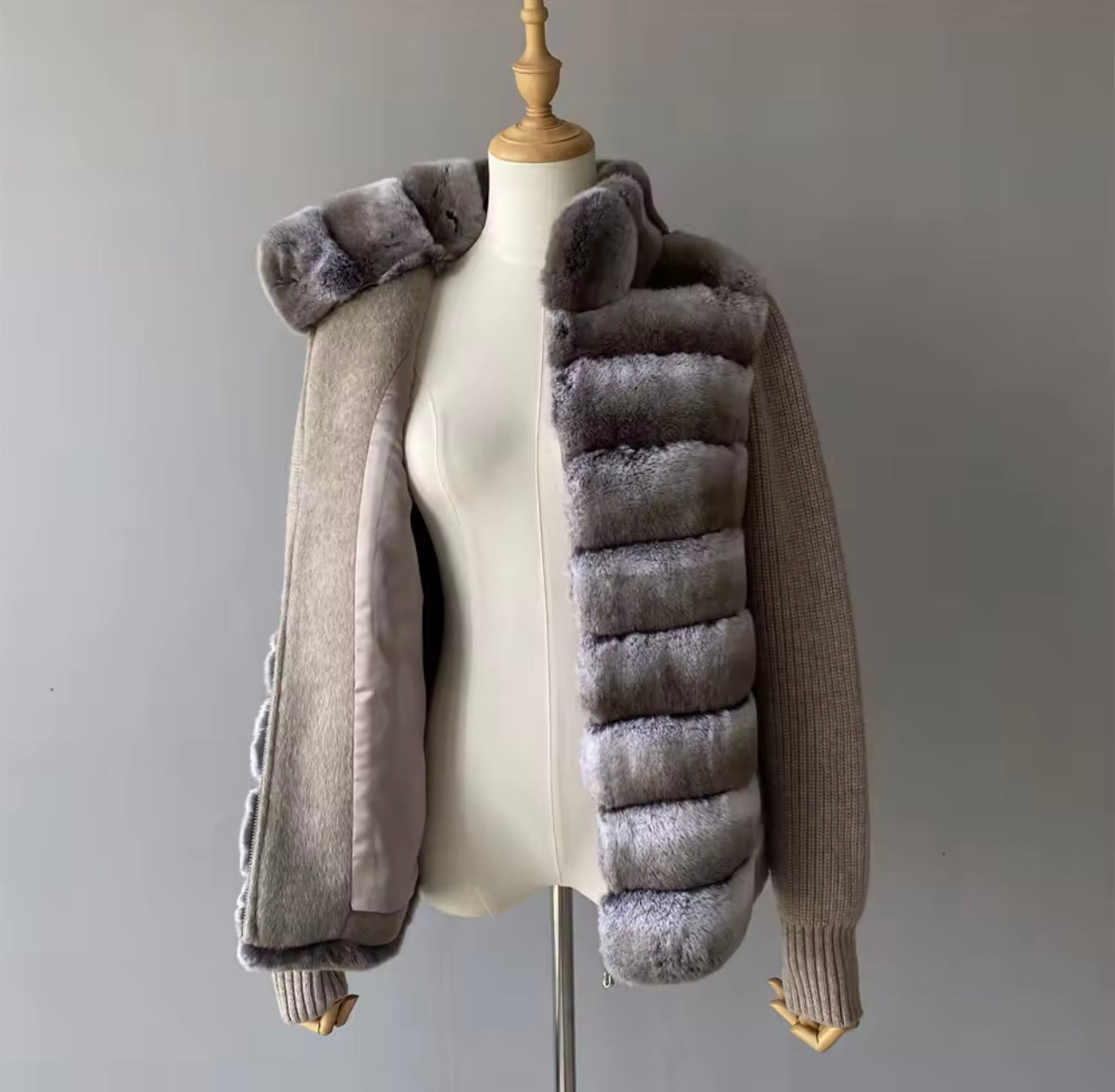 Coat winter real fur ❄️